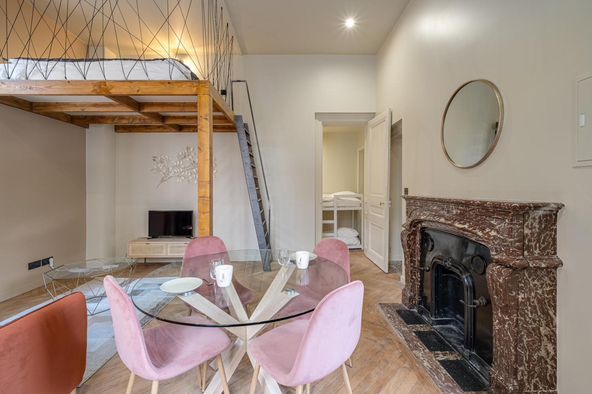 Le Poudre Cours Fauriel Magnifique Appartement Saint-Etienne  Eksteriør bilde